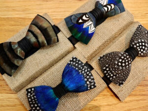 Brackish Feather Bow Tie - Kiawah Island Golf Resort Shop